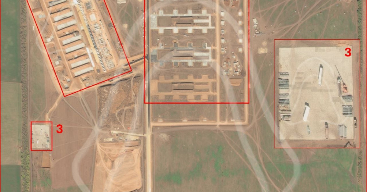 Rusia a ridicat o bază de lansare pentru drone cu motor cu reacție în doar șase săptămâni