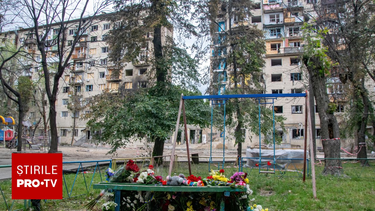 Atac rusesc asupra unui parc din Ucraina: copii uciși în timp ce se jucau