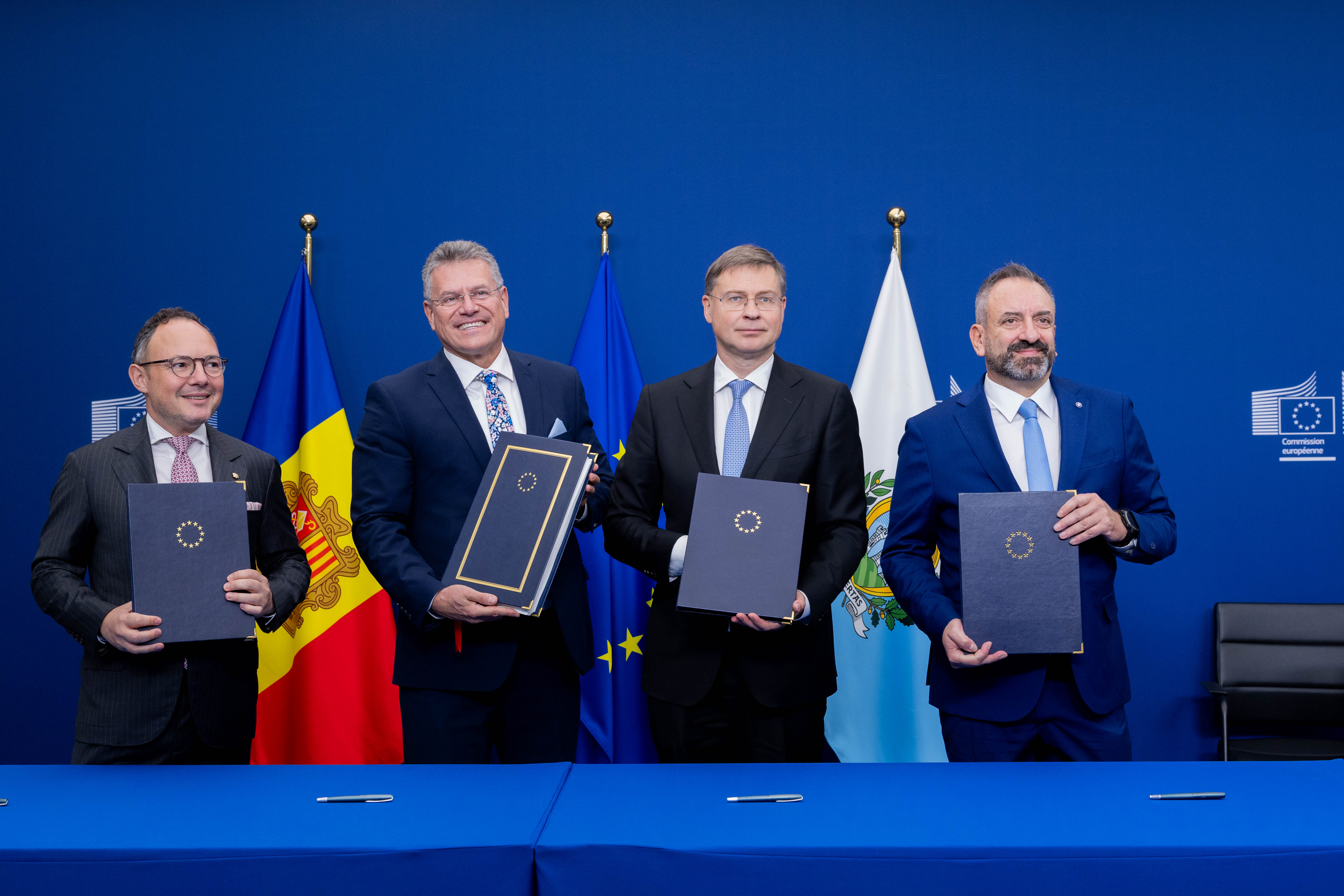UE, Andorra și San Marino au semnat acordul de asociere pentru accesul la piața unică europeană