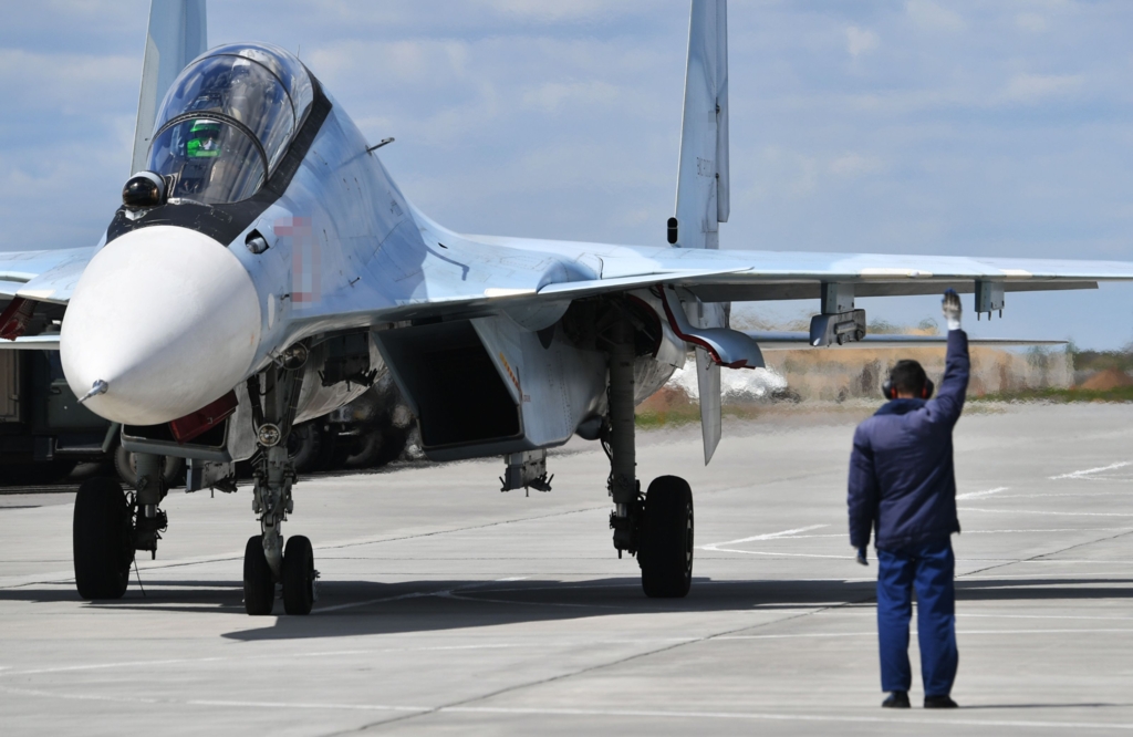 Incident aviatic în Kaliningrad: un avion de vânătoare Su-30SM rusesc s-a prăbușit în timpul antrenamentului