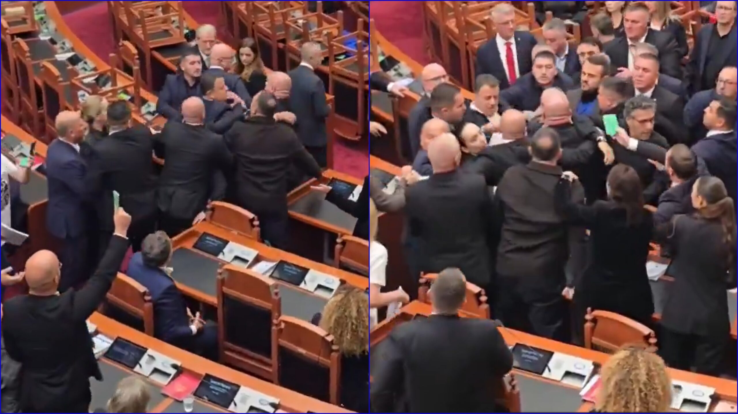 Instabilitate politică în Albania: confruntări violente în Parlament și cereri de demisie pentru Edi Rama