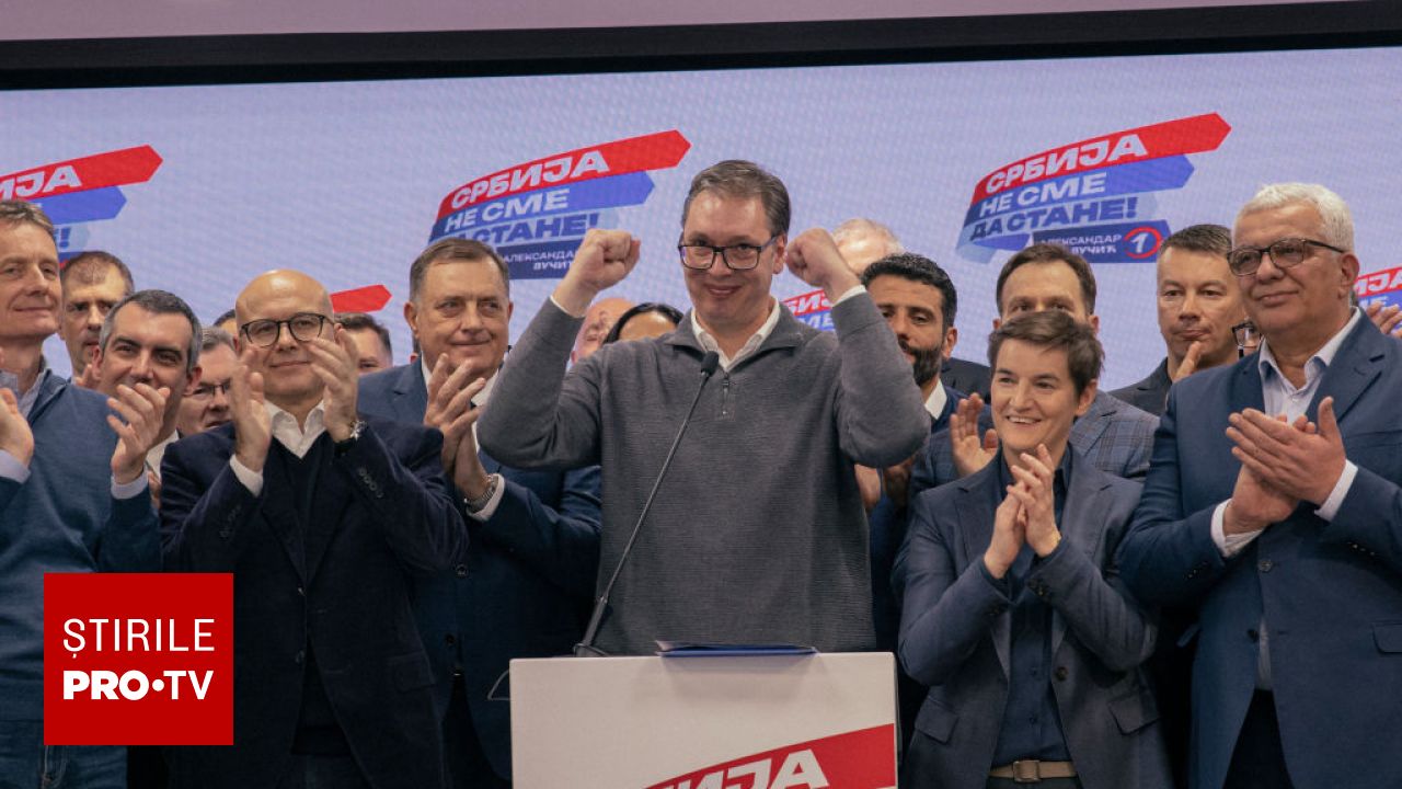 Alegeri parlamentare în Serbia: Opoziția studențească contestă puterea lui Aleksandar Vucic