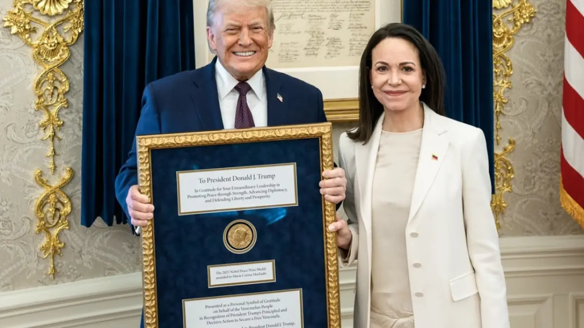 Maria Corina Machado s-a întors în Venezuela după un an de exil, intensificând tensiunile politice