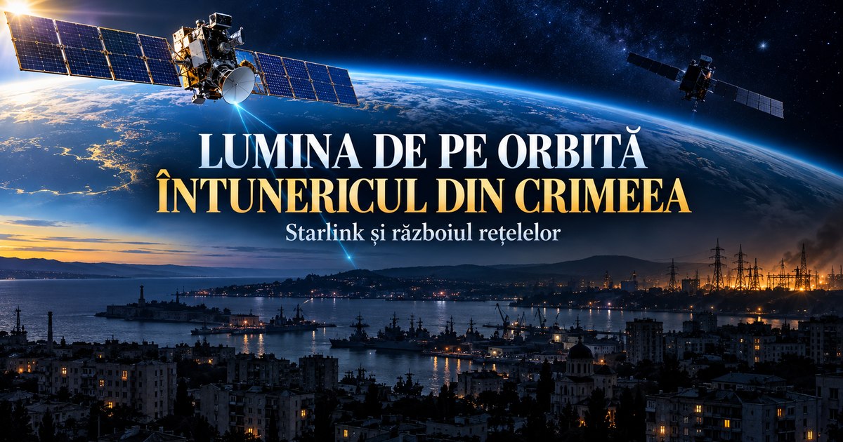 Războiul rețelelor: de la controlul sateliților Starlink la atacurile asupra infrastructurii din Crimeea