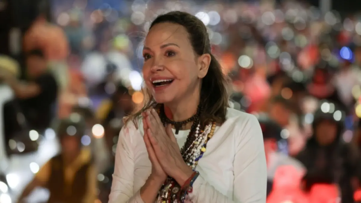 Lidera opoziției din Venezuela, María Corina Machado, s-a întors în țară după exilul de 10 luni