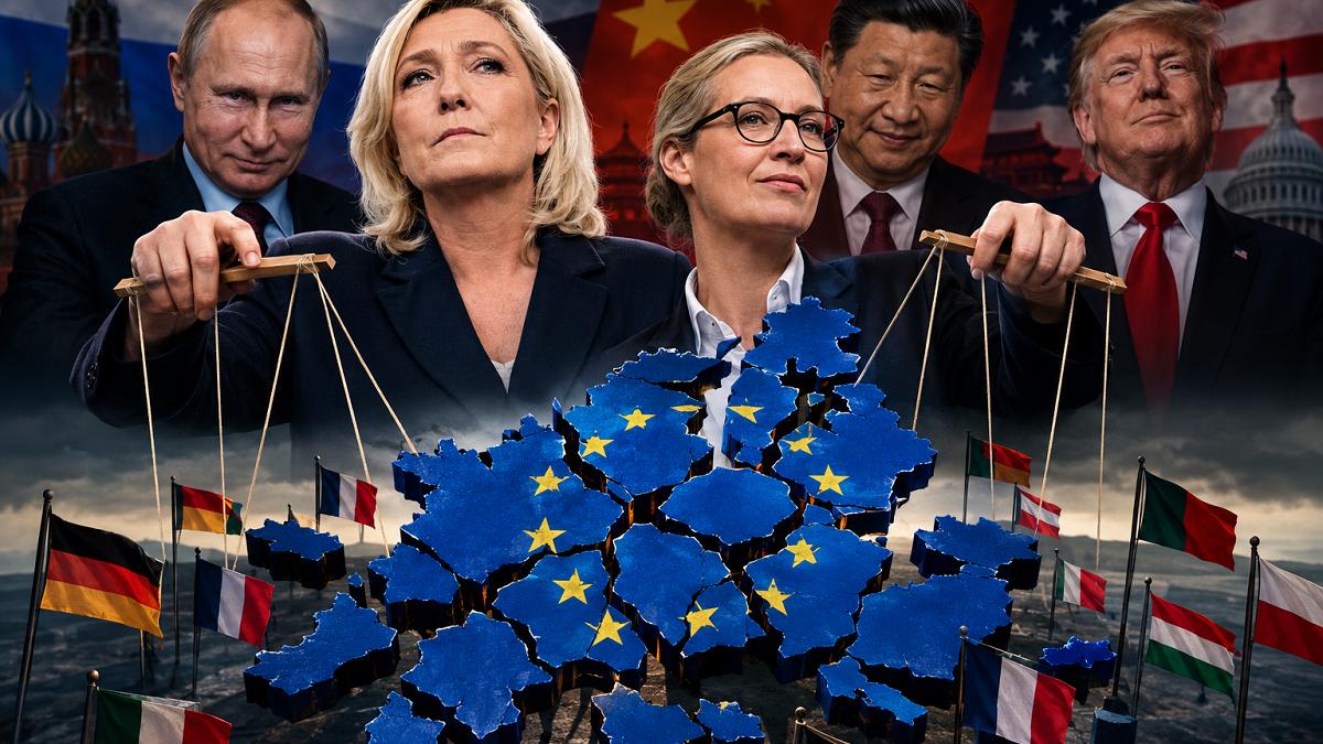 Proiectul de dezmembrare a Uniunii Europene promovat de Marine Le Pen și Alice Weidel