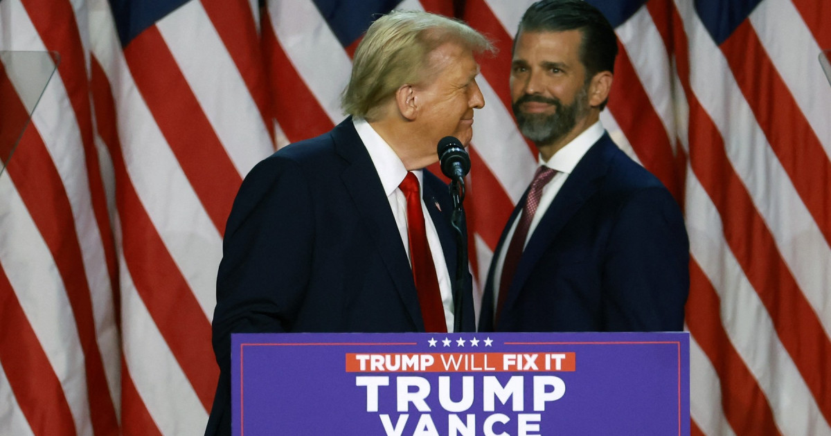 Donald Trump ia apărarea fiului său în scandalul legat de finanțarea petrecerii de nuntă de către un oligarh rus