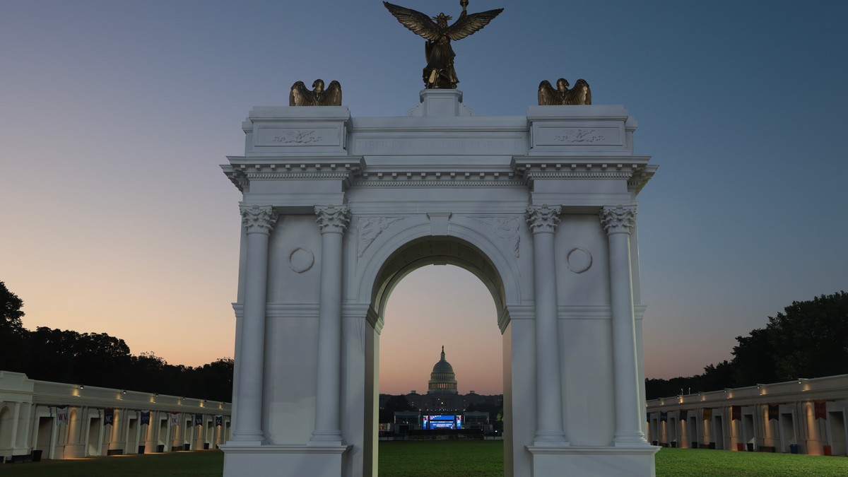 Propunerea lui Donald Trump: Arcul de Triumf din Washington va deveni un complex militar defensiv