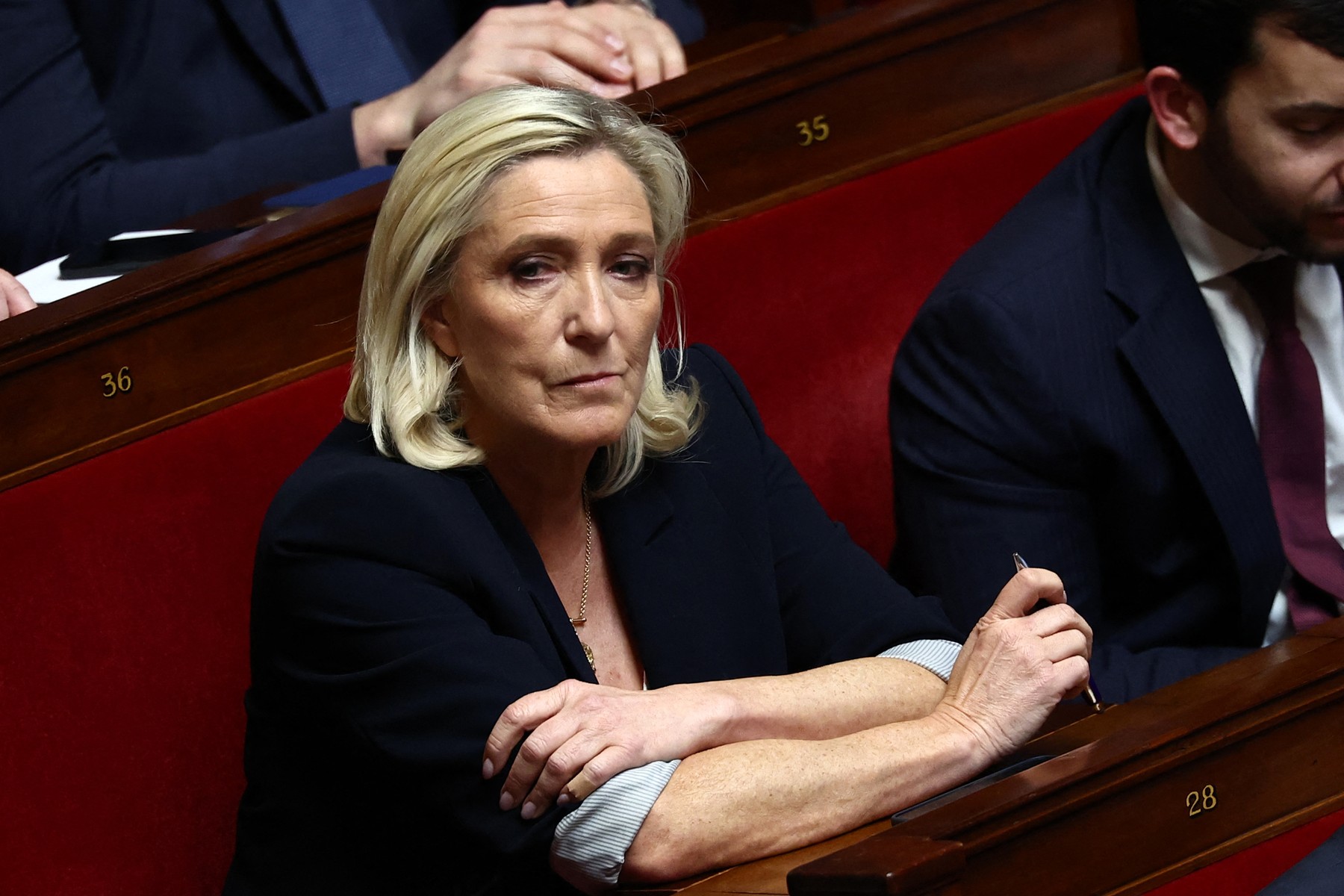 Marine Le Pen propune amânarea retragerii Franței din structura integrată a NATO din cauza războiului