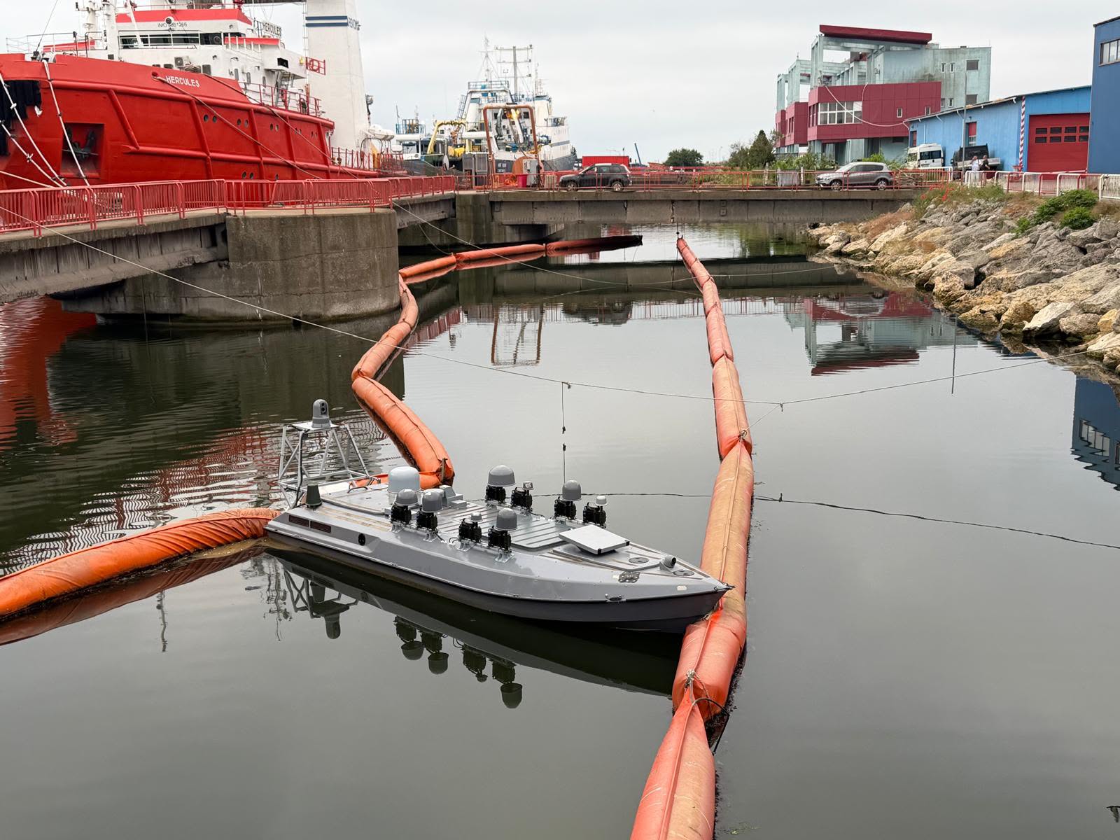 Administrația prezidențială confirmă ipoteza deturnării unei drone maritime de către Rusia în Portul Constanța