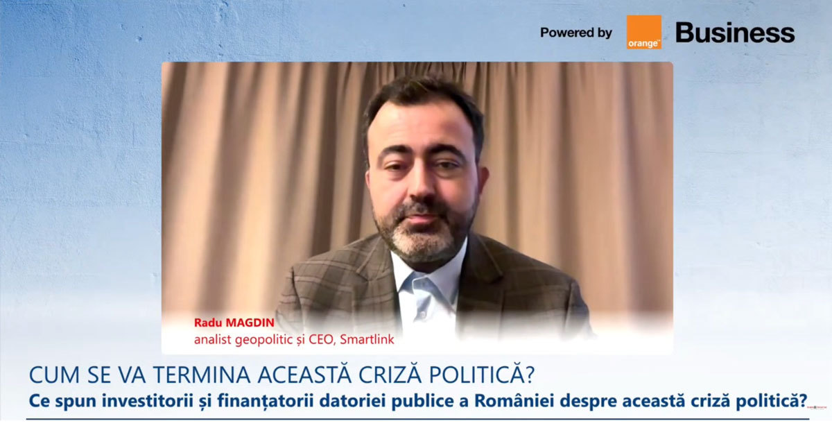 Instabilitatea politică din România afectează atracția investitorilor străini, avertizează Radu Magdin