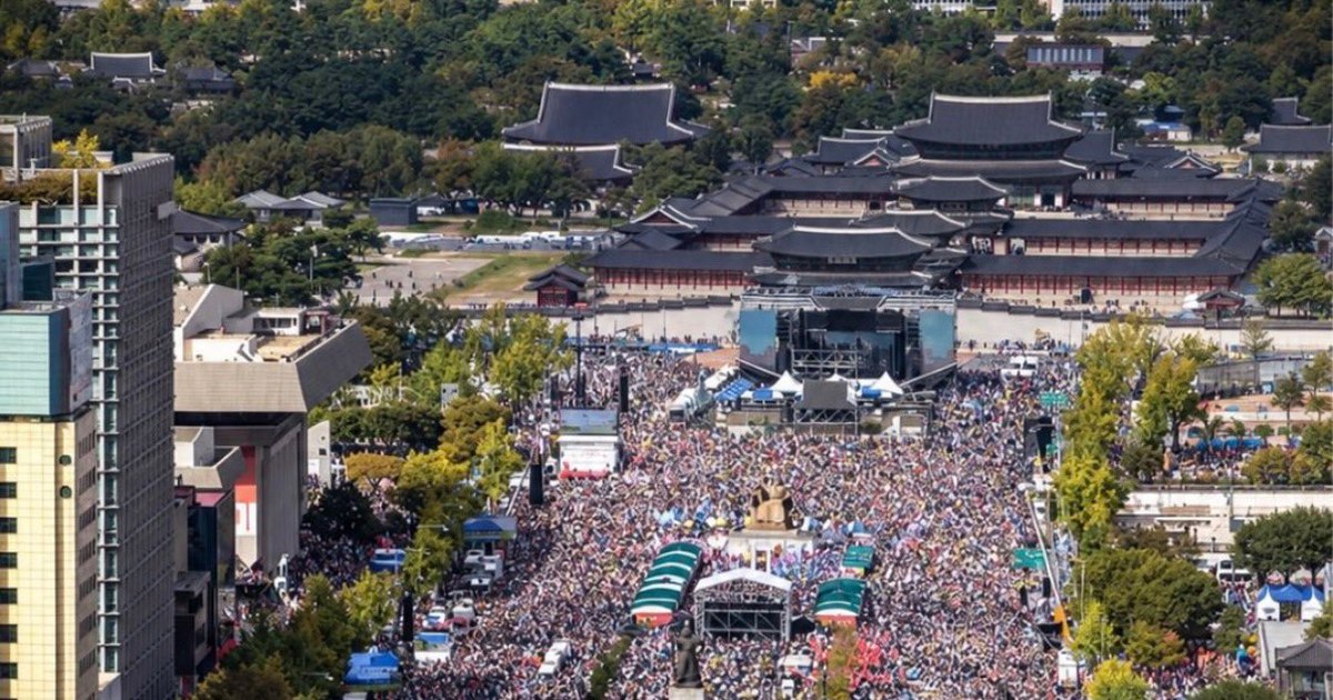 Proteste masive la Seul împotriva președintelui Lee Jae-myung: acuzații de corupție și subminarea securității