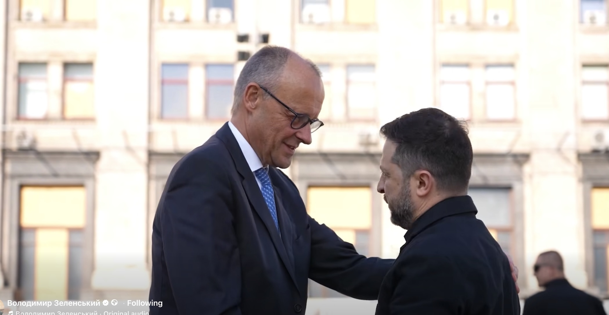 Cancelarul Friedrich Merz cere lui Vladimir Putin oprirea războiului în timpul unei vizite surpriză la Kiev