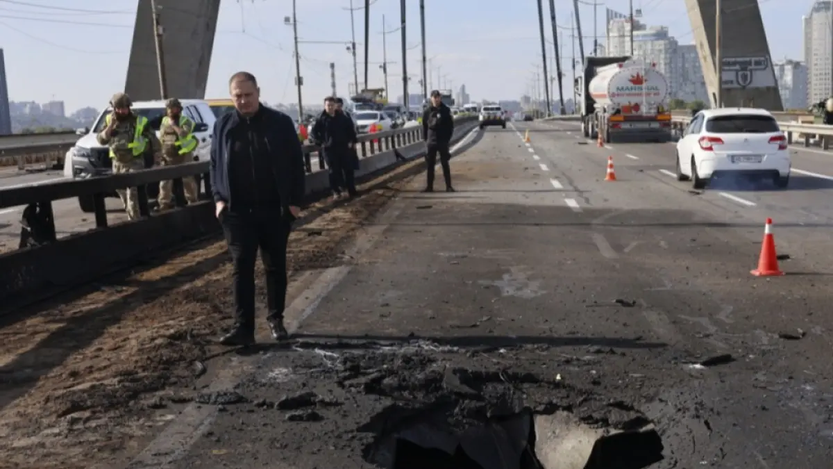Atacuri ruse asupra infrastructurii de transport din Kiev și pachetul de ajutor german de 1,3 miliarde de euro