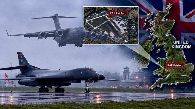 Retragerea bombardierelor B-1 americane din Marea Britanie după descoperirea unui complot terorist