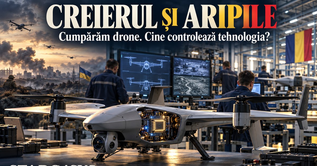 Strategia de apărare a Ucrainei: între producția masivă de drone și controlul tehnologic prin Palantir