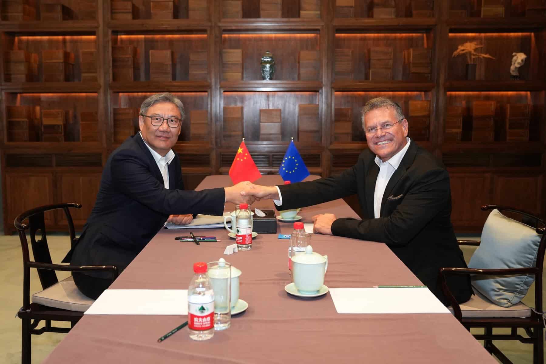 Maros Sefcovic la Beijing: UE vizează reechilibrarea deficitului comercial de 1 miliard de euro pe zi