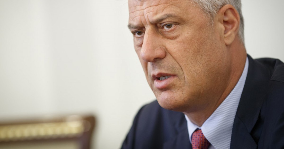 Condamnarea fostului președinte al Kosovo, Hashim Thaçi, pentru crime de război